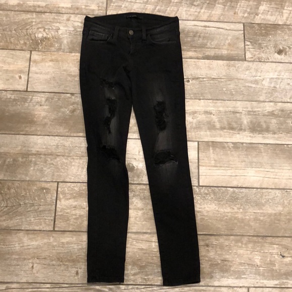 flying monkey black ripped jeans